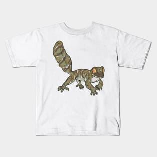 Uroplatus Fimbriatus Kids T-Shirt